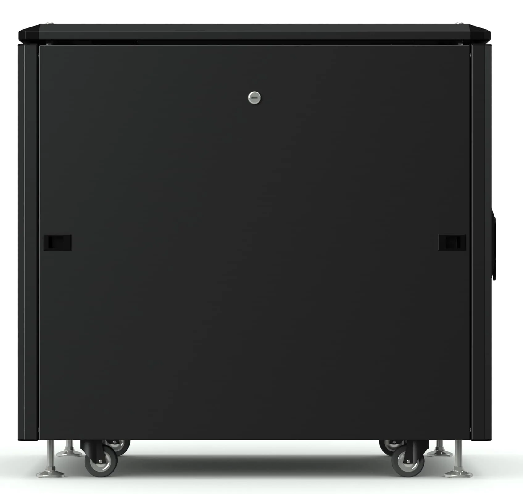 RUSRACK напольный 12U 600х800, черный RUSRACK напольный 12U 600х800, черный
