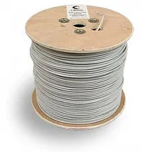 Cabeus UUTP-2P-Cat.5e-SOLID-GY