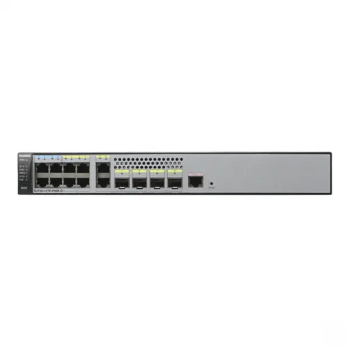 Коммутатор Huawei S2720-12TP-PWR-EI 98010734 (100 Base-TX (100 мбит/с), 2 SFP порта)