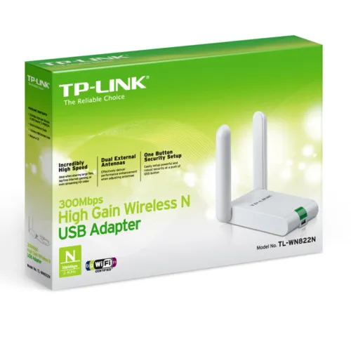 Аксессуар для сетевого оборудования TP-Link TL-WN822N (RU) TL-WN822N(RU) (Усилитель Wi-Fi сигнала)