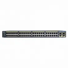 Коммутатор Cisco Catalyst 2960 Plus 24PC-S WS-C2960R+24PC-S (100 Base-TX (100 мбит/с), 2 SFP порта)
