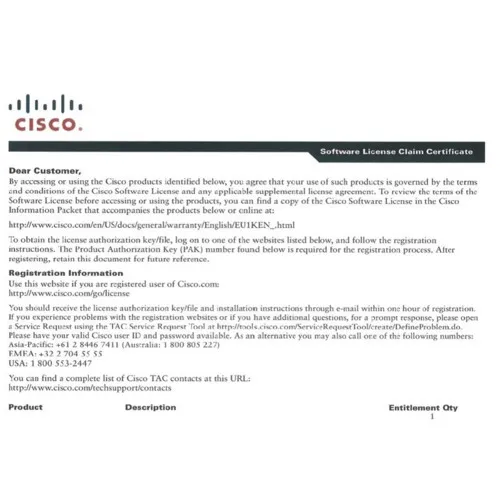 Лицензия для сетевого оборудования Cisco SL-4330-SEC-K9=