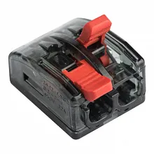 Клемма СМК 221-412 2 отверстия 0.2-4.0 мм2 (4шт.) EKF