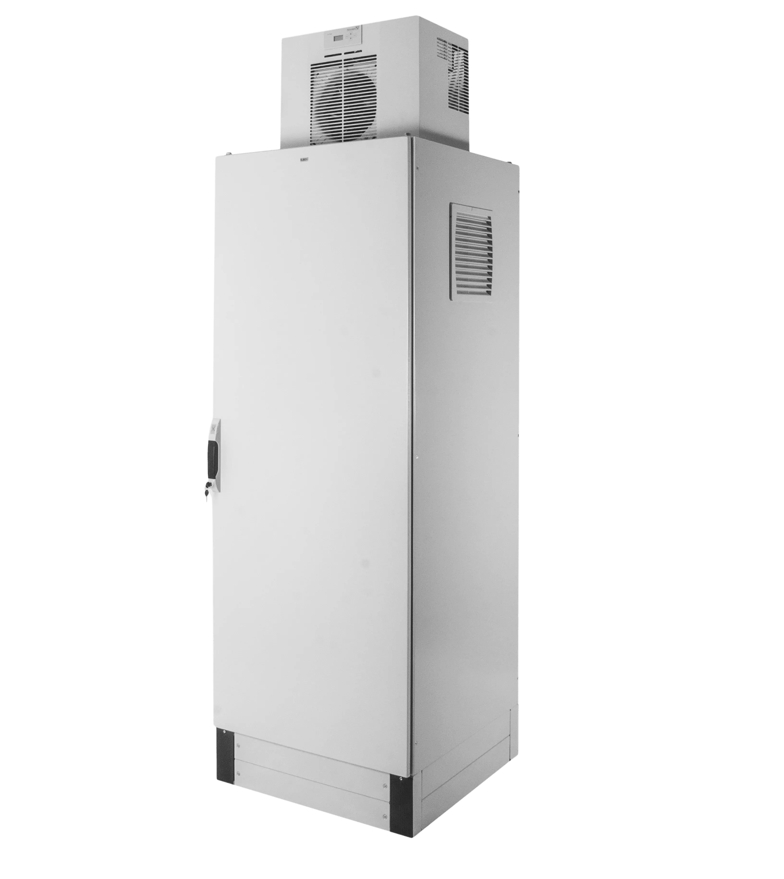 Кондиционер в крышу шкафов Elbox серии EMS, 435 × 595 × 495, 1500 Вт, 230 В, цвет серый