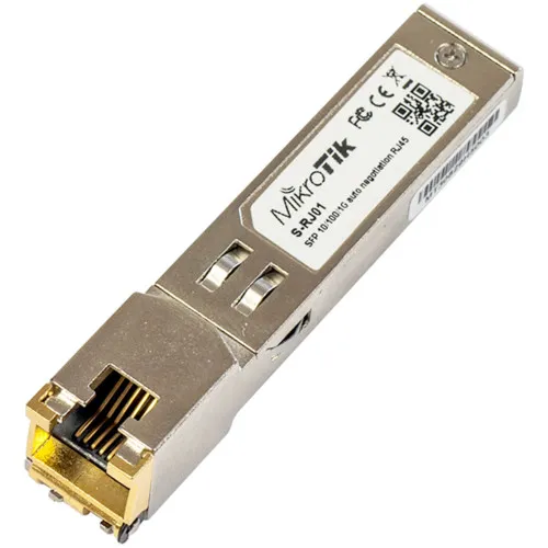 Модуль Mikrotik S-RJ01 (SFP модуль) Модуль Mikrotik S-RJ01 (SFP модуль)