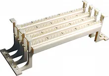 Кросс-панель настенная Hyperline 110C-WL-100P 19"   