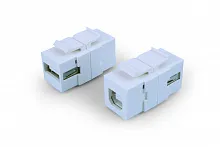 Hyperline KJ1-USB-A-B2-WH