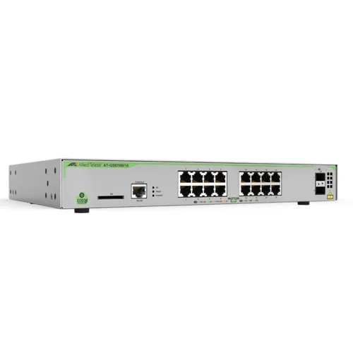 Коммутатор Allied Telesis AT-GS970M/18-50 (1000 Base-TX (1000 мбит/с), 2 SFP порта)