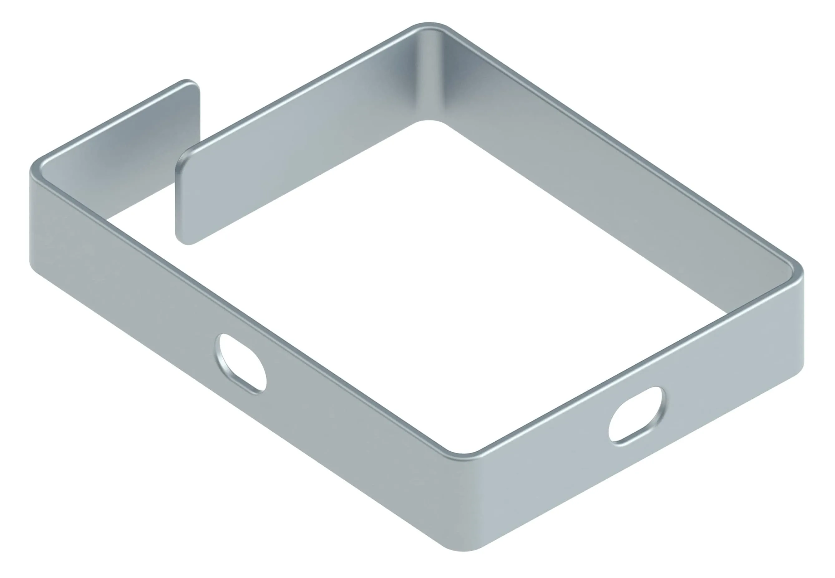 Кабельный организатор кольцо, 90х65 мм, серый RUSRACK 