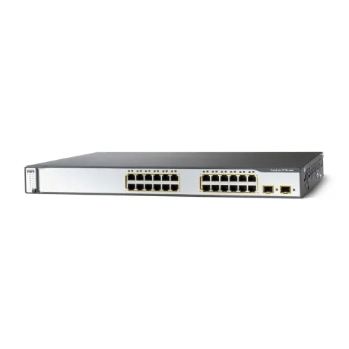 Коммутатор Cisco Catalyst 3750V2 WS-C3750V2-24TS-S (100 Base-TX (100 мбит/с)) Коммутатор Cisco Catalyst 3750V2 WS-C3750V2-24TS-S (100 Base-TX (100 мбит/с))
