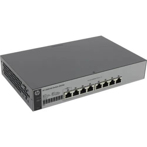 Коммутатор HPE 1820 J9979A#ABB (1000 Base-TX (1000 мбит/с), Без SFP портов)