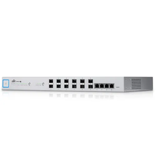 Коммутатор Ubiquiti  UniFi Switch US-16-XG (Без LAN портов, 12 SFP портов)