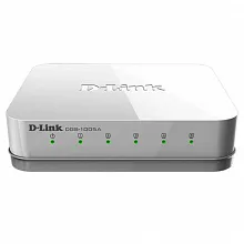 Коммутатор D-link DGS-1005A (1000 Base-TX (1000 мбит/с), Без SFP портов)