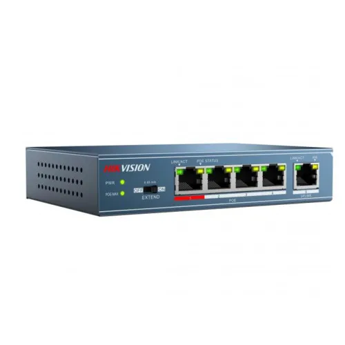 Коммутатор HiLook L2, Unmanaged NS-0105P-35 (100 Base-TX (100 мбит/с), Без SFP портов)