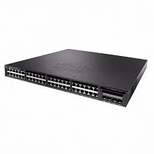Коммутатор Cisco Catalyst 3650 24TS-L WS-C3650-24TS-L (1000 Base-TX (1000 мбит/с), 4 SFP порта)
