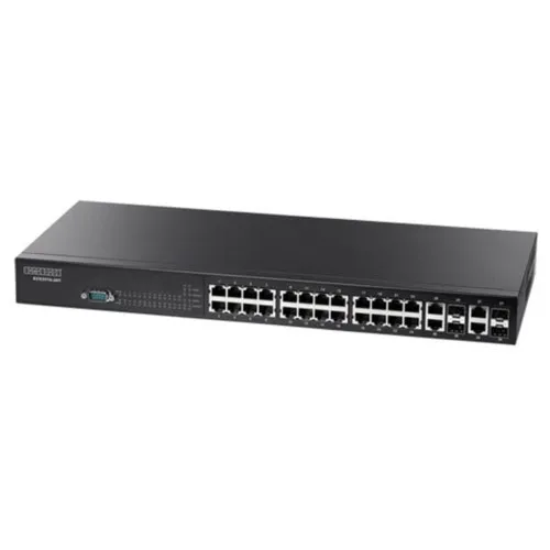 Коммутатор Edge-corE ECS3510-28T (100 Base-TX (100 мбит/с), 2 SFP порта) Коммутатор Edge-corE ECS3510-28T (100 Base-TX (100 мбит/с), 2 SFP порта)