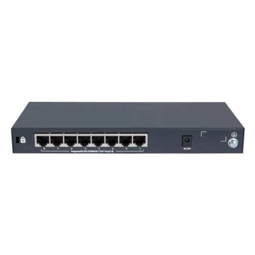 Коммутатор HPE 1420 8G PoE+ JH330A#ABB (1000 Base-TX (1000 мбит/с), Без SFP портов)