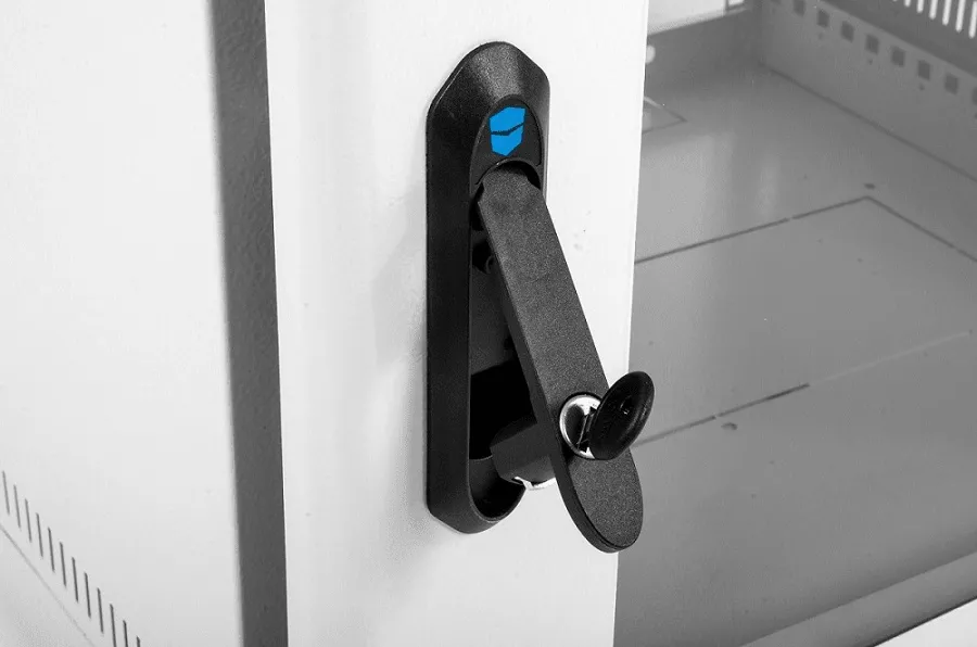 Шкаф телекоммуникационный настенный 9U (600 × 480) дверь стекло