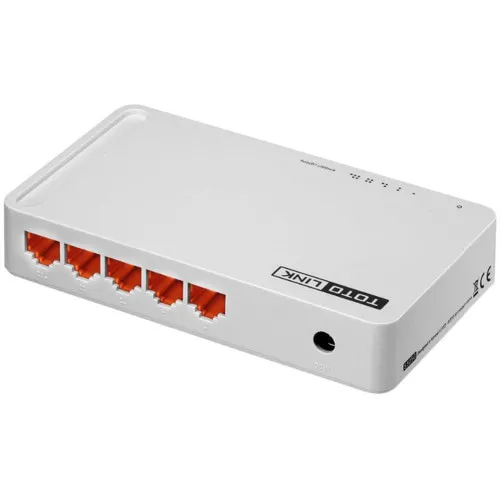 Коммутатор TOTOLINK S505G (1000 Base-TX (1000 мбит/с), Без SFP портов) Коммутатор TOTOLINK S505G (1000 Base-TX (1000 мбит/с), Без SFP портов)