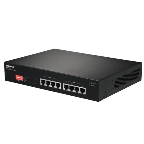 Коммутатор Edimax GS-1008P v2 (1000 Base-TX (1000 мбит/с), Без SFP портов) Коммутатор Edimax GS-1008P v2 (1000 Base-TX (1000 мбит/с), Без SFP портов)