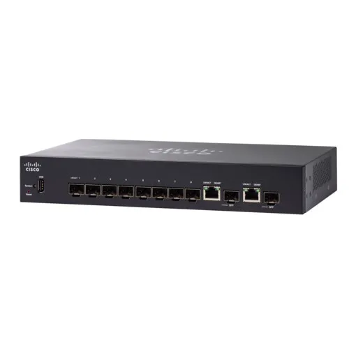 Коммутатор Cisco SF352-08MP-K9-EU (100 Base-TX (100 мбит/с), Без SFP портов)
