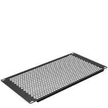 SYSMATRIX BP 0068.900 Фальш-панель 6U, перф., черный RAL 9004