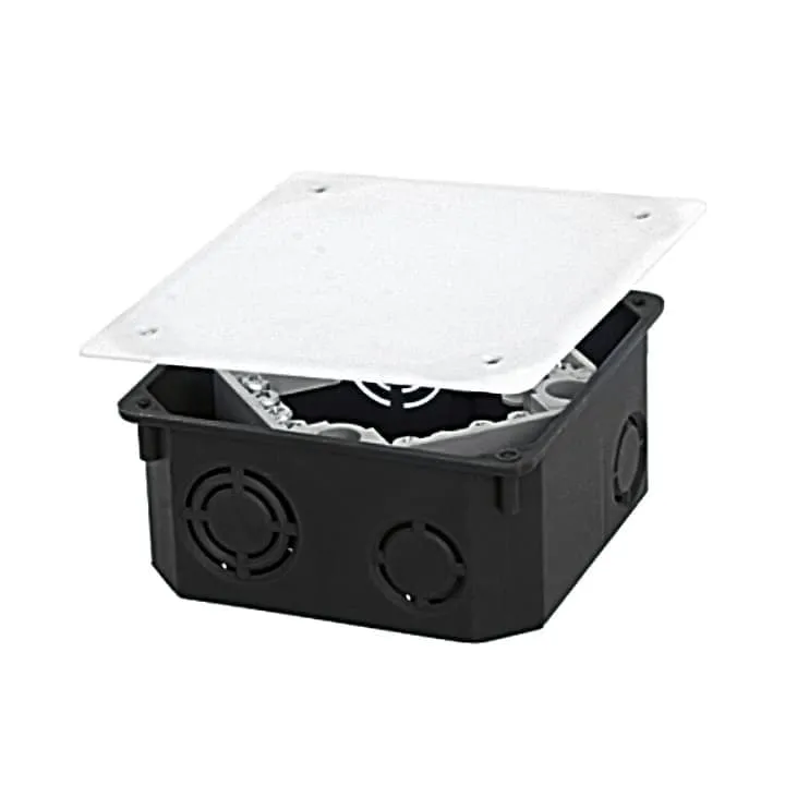 Коробка распаячная КМТ-010-022 с клеммником и крышкой (107х107х50) EKF