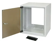 Шкаф телекоммуникационный настенный ZPAS WZ-3661-01-02-011 19" 7U 310x260мм