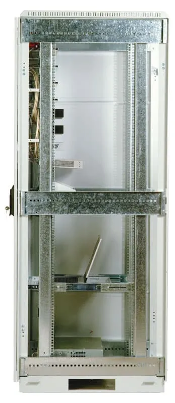 Шкаф телекоммуникационный напольный 42U (600 × 600) дверь перфорированная Шкаф телекоммуникационный напольный 42U (600 × 600) дверь перфорированная