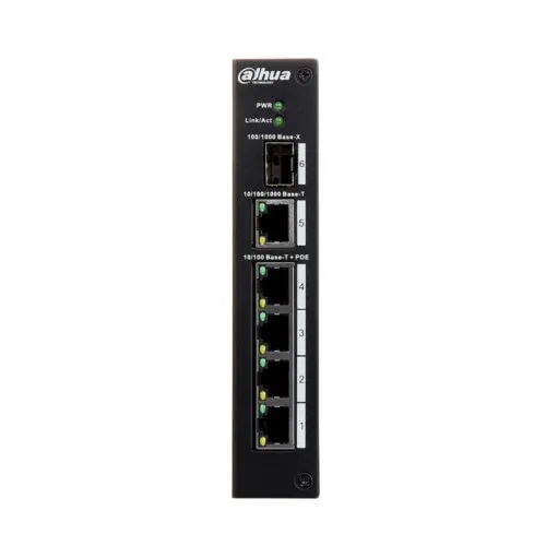 Коммутатор Dahua PFL2106-ET-96 DH-PFL2106-ET-96 (100 Base-TX (100 мбит/с), Без SFP портов) Коммутатор Dahua PFL2106-ET-96 DH-PFL2106-ET-96 (100 Base-TX (100 мбит/с), Без SFP портов)