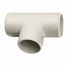 Тройник соединительный для трубы Plast (16мм.) EKF
