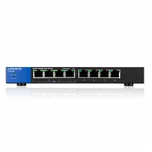 Коммутатор Linksys LGS108P-eu (1000 Base-TX (1000 мбит/с), Без SFP портов)