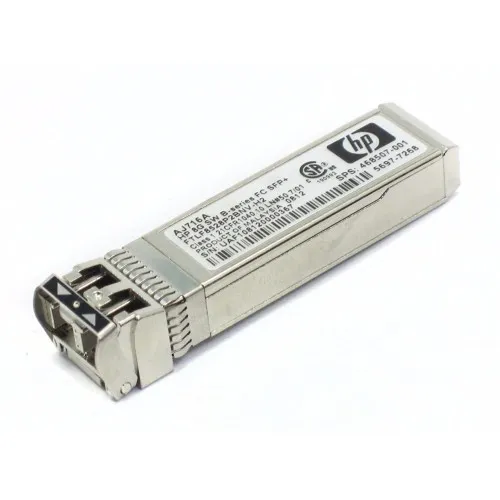 Модуль HPE 8Gb Short Wave FC SFP 1pack AJ718A (SFP модуль) Модуль HPE 8Gb Short Wave FC SFP 1pack AJ718A (SFP модуль)