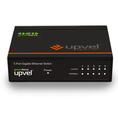 Коммутатор UPVEL Upvel US-5G (1000 Base-TX (1000 мбит/с), Без SFP портов)
