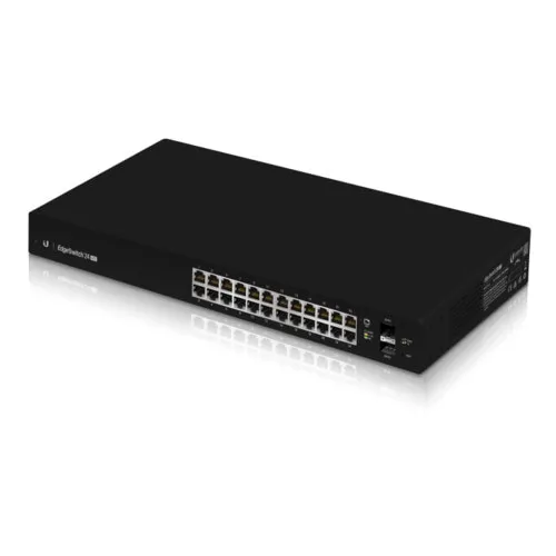 Коммутатор Ubiquiti ES-24-LITE(EU) (1000 Base-TX (1000 мбит/с), 2 SFP порта) Коммутатор Ubiquiti ES-24-LITE(EU) (1000 Base-TX (1000 мбит/с), 2 SFP порта)