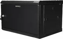 Шкаф телекоммуникационный настенный Gyders GDR-66035BM 19" 6U 600x350мм
