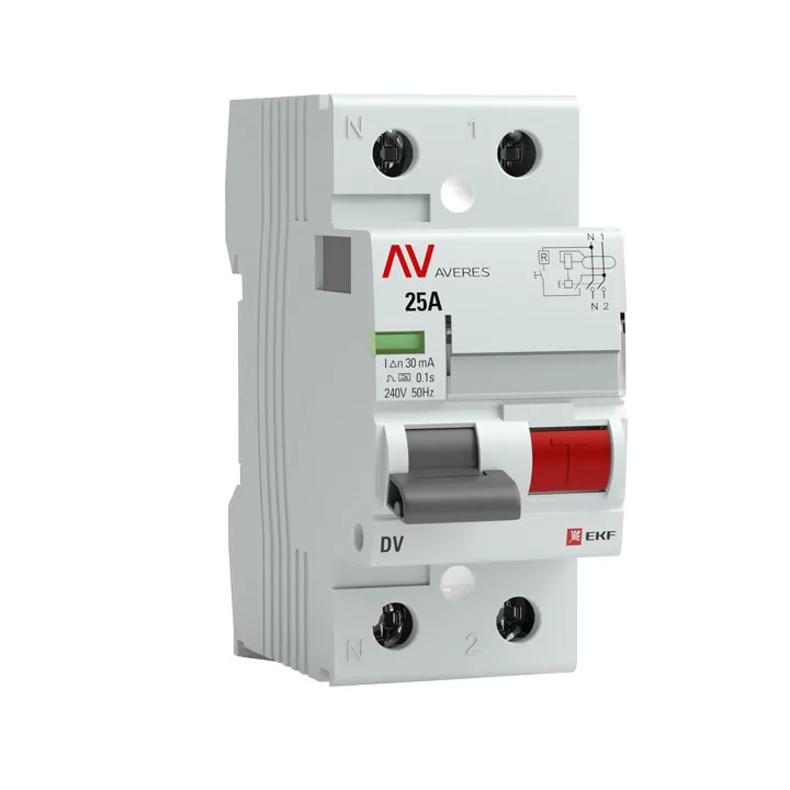 DV 2P 100А/300мА (S) EKF AVERES