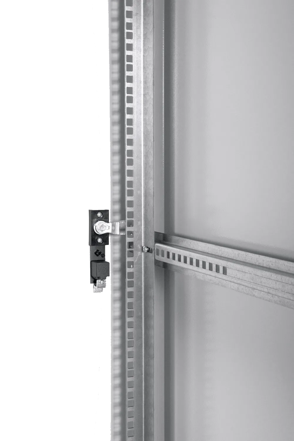 Шкаф телекоммуникационный напольный ЭКОНОМ 42U (600 × 800) дверь стекло, дверь металл