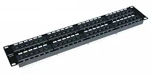 Патч-панель Cabeus PL-48-CAT.5E-DUAL IDC 19" кабель 5e 48 портов 