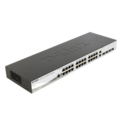 Коммутатор D-link DGS-1210-28P/ME/B1A (1000 Base-TX (1000 мбит/с), 4 SFP порта) Коммутатор D-link DGS-1210-28P/ME/B1A (1000 Base-TX (1000 мбит/с), 4 SFP порта)