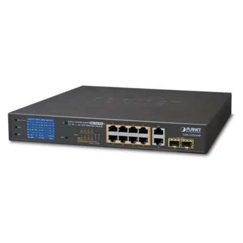 Коммутатор Planet GSD-1002VHP (1000 Base-TX (1000 мбит/с), Без SFP портов) Коммутатор Planet GSD-1002VHP (1000 Base-TX (1000 мбит/с), Без SFP портов)