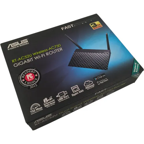 Маршрутизатор для дома Asus RT-AC52U RT-AC52U B1 Маршрутизатор для дома Asus RT-AC52U RT-AC52U B1