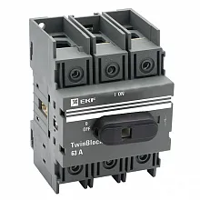 Рубильник   63A 3P c рукояткой управления для прямой установки TwinBlock EKF