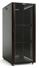 Шкаф телекоммуникационный напольный Hyperline TTB-4281-AS-RAL9004 19" 42U 800x1000x2055мм
