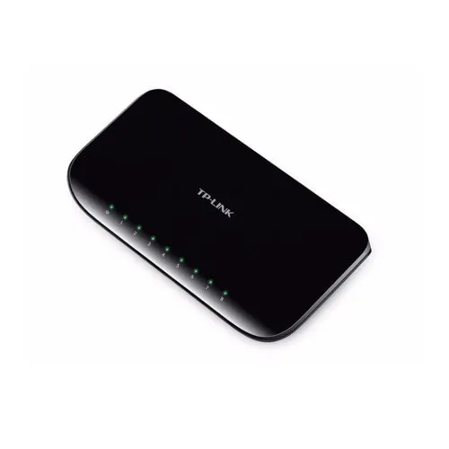 Коммутатор TP-Link TL-SG1008D (1000 Base-TX (1000 мбит/с), Без SFP портов)