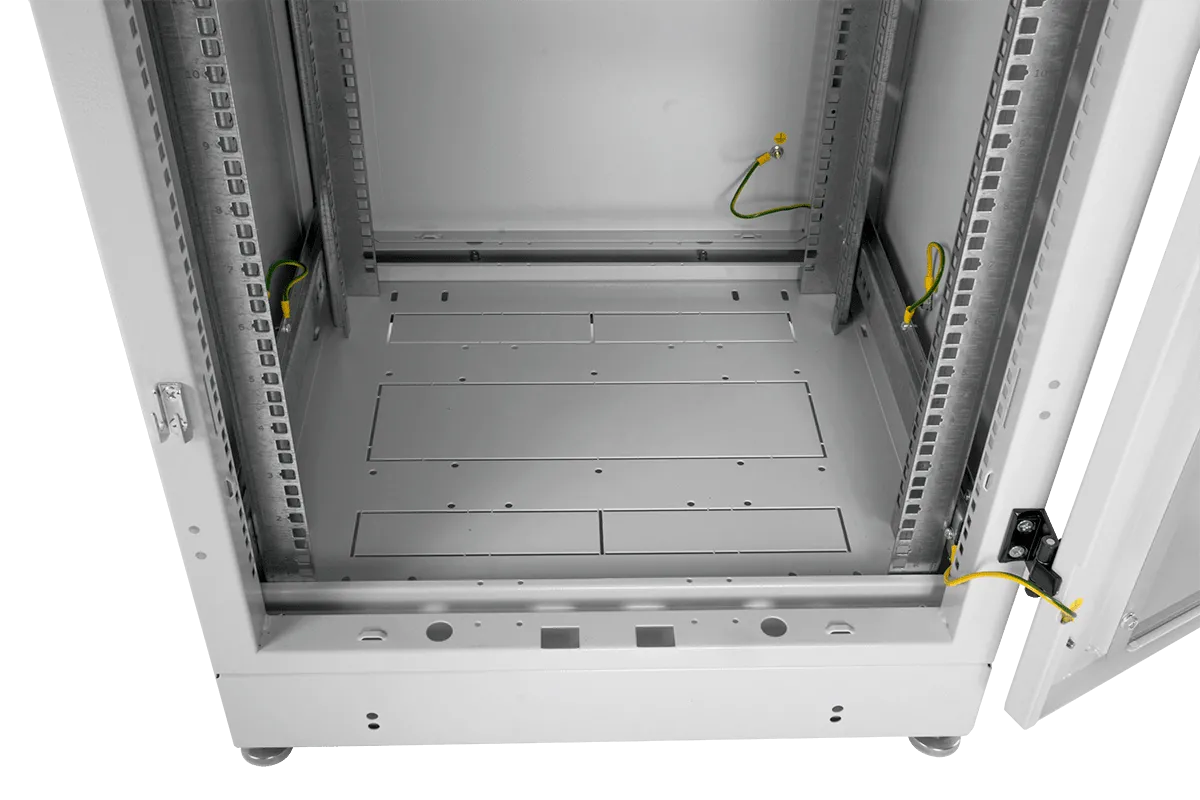 Шкаф телекоммуникационный напольный 42U (600 × 800) дверь стекло Шкаф телекоммуникационный напольный 42U (600 × 800) дверь стекло