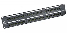 Патч-панель Cabeus PL-48-Cat.6-Dual IDC 19" кабель 6 48 портов 