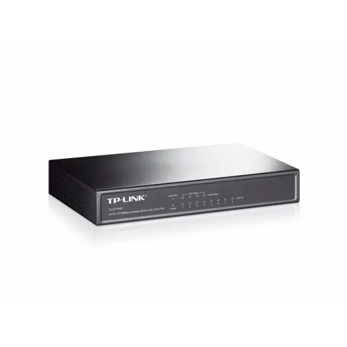 Коммутатор TP-Link Неуправляемый TL-SF1008P (100 Base-TX (100 мбит/с), Без SFP портов)