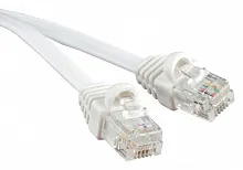 Патч-корд медный Cabeus PC-TEL-RJ12-5m 19" кабель 3  белый