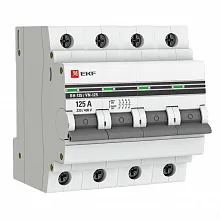 Выкл. нагрузки 4P 125А ВН-125 EKF
